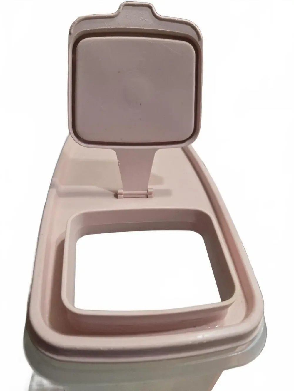 Tupperware Tall Rectangle Storage Container with Flip Cap Lid
